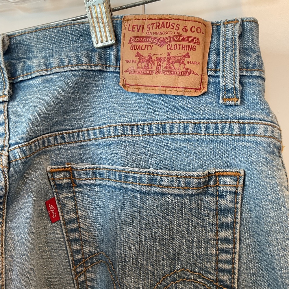 550 Levi's Blue Denim Jeans